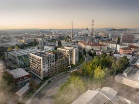 První velký projekt PSN v Brně: brownfield v Plynárenské ulici se proměňuje na projekt Brno Jedna, startuje zde výstavba polyfunkčního domu