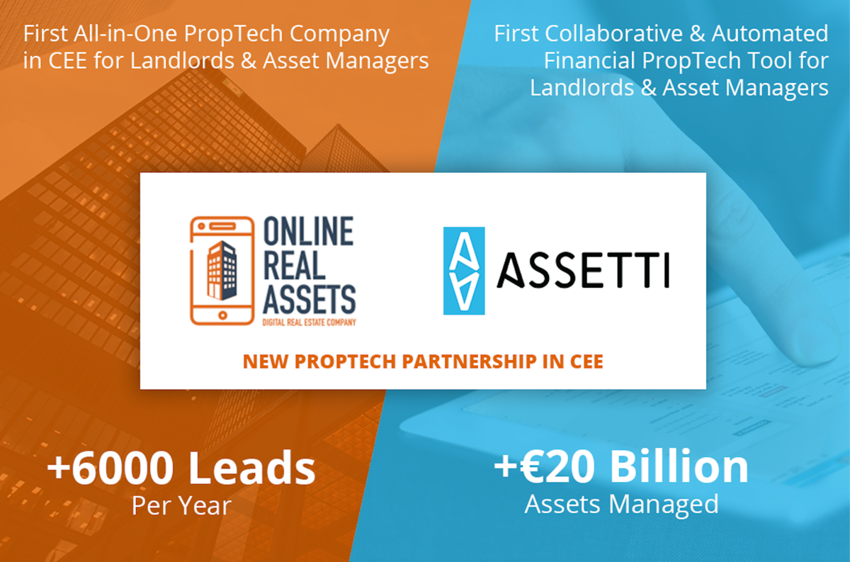 Online Real Assets PropTech dokončuje nabídku 360⁰ digitálních služeb správcům aktiv ve střední a východní Evropě