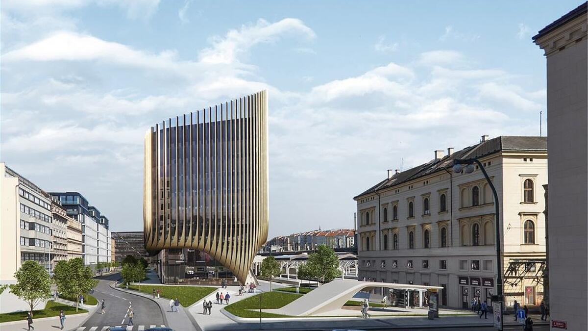 Bývalou poštu u Masarykova nádraží koupí Penta za 220 milionů. Část zrekonstruuje a zbytek zbourá