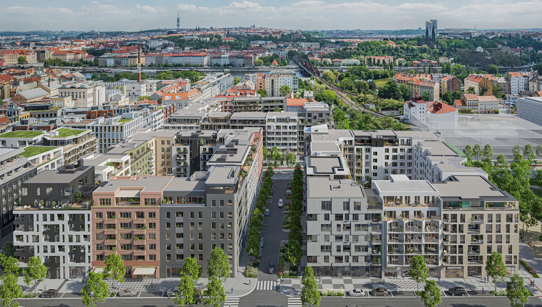 Nic většího v Praze od vzniku Vinohrad nepostavili. Smíchov City míří do další fáze