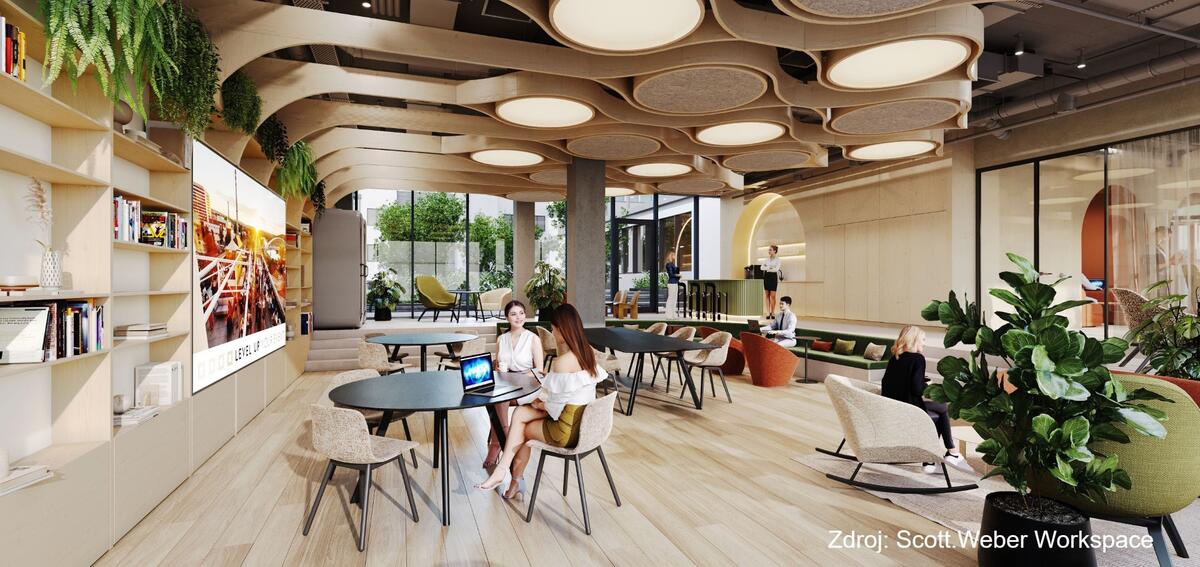Smíchov získá nové coworkingové centrum Scott.Weber Workspace