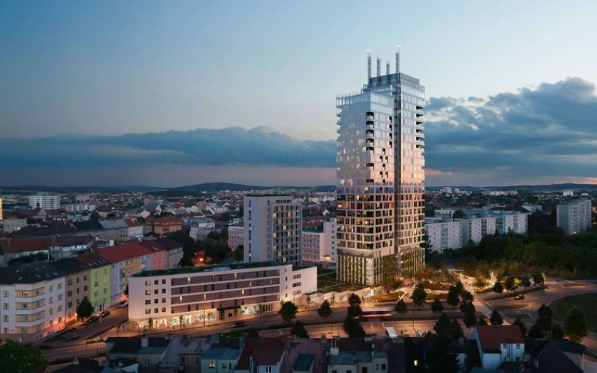V Plzni vzniká jedna z nejvyšších budov v Česku, projekt promění i kancelářský trh