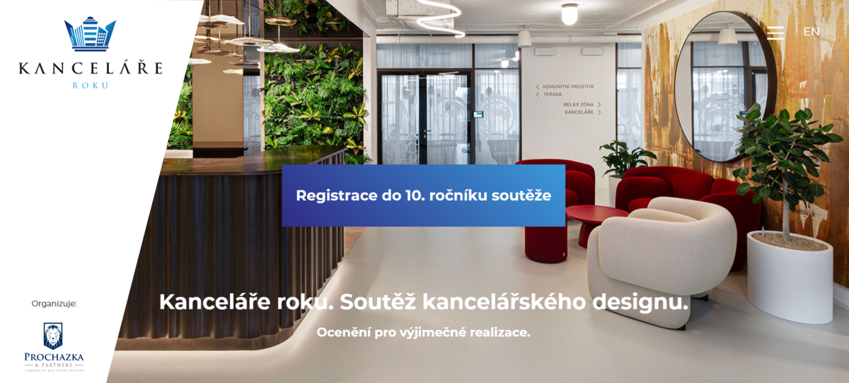 Soutěž Kanceláře roku: Prodlužujeme registrace do 15. dubna 2026