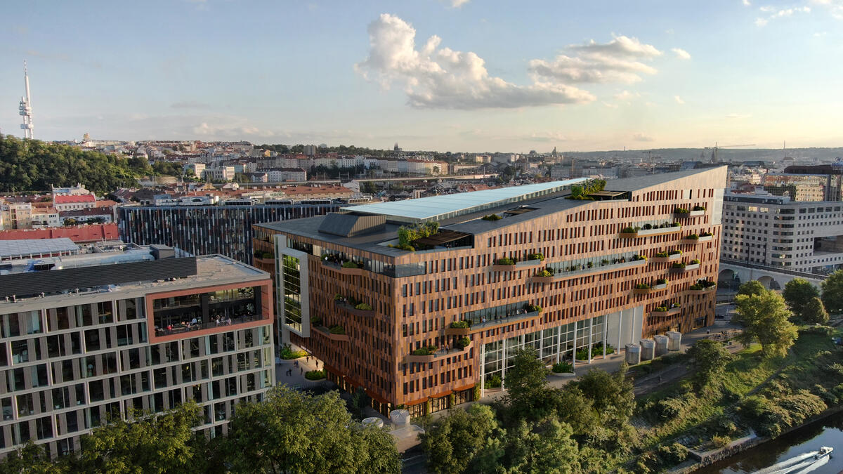 Pražský Danube House dosáhl 100% obsazenosti: Maják pro poptávku po prémiových kancelářích