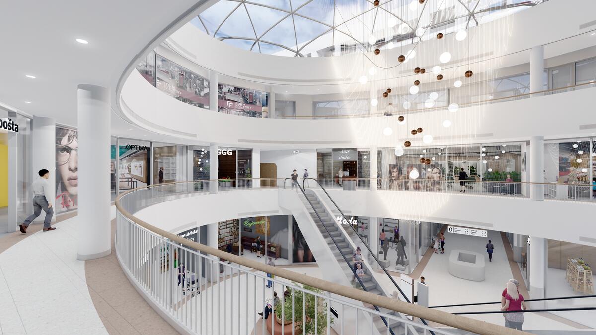 Galerie Modřany přinese nové kanceláře, retail i bydlení v Praze 12