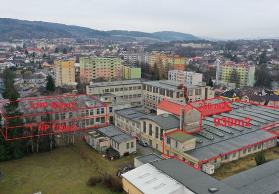 Pronájem komerčních, skladovacích a kancelářských prostor