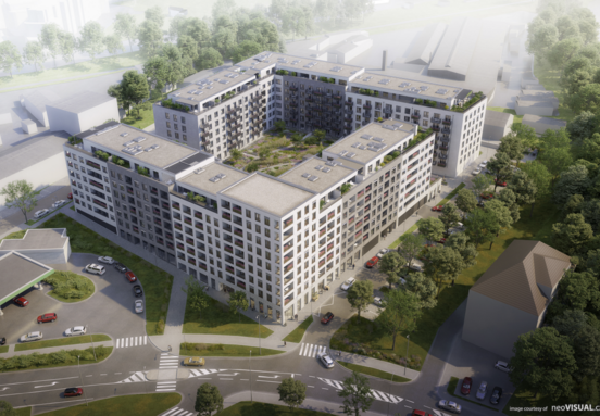 AFI Home V Korytech v Praze 10: Nové přízemní komerční prostory se objevují ve Strašnicích