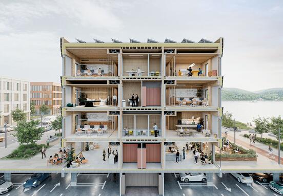 Modulární dřevěné kanceláře: Vybudujte si své budoucí pracoviště rychleji a chytřeji