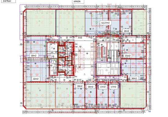 Kancelář k pronájmu 255 m² - Praha | Panorama Airport Building