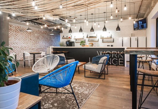 Servisované kanceláře WorkLounge Karlín